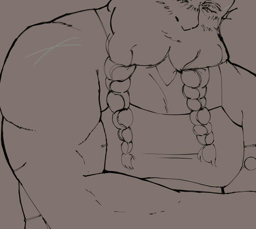 Full body line art Full body line art